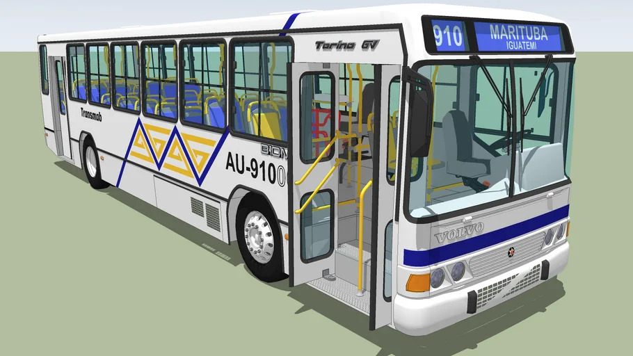 Ônibus Volvo B10M Marcopolo Torino GV urbano
