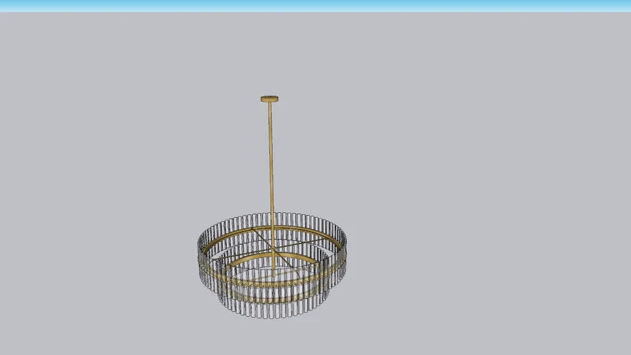 MALLORY CRYSTAL ROUND CHANDELIER