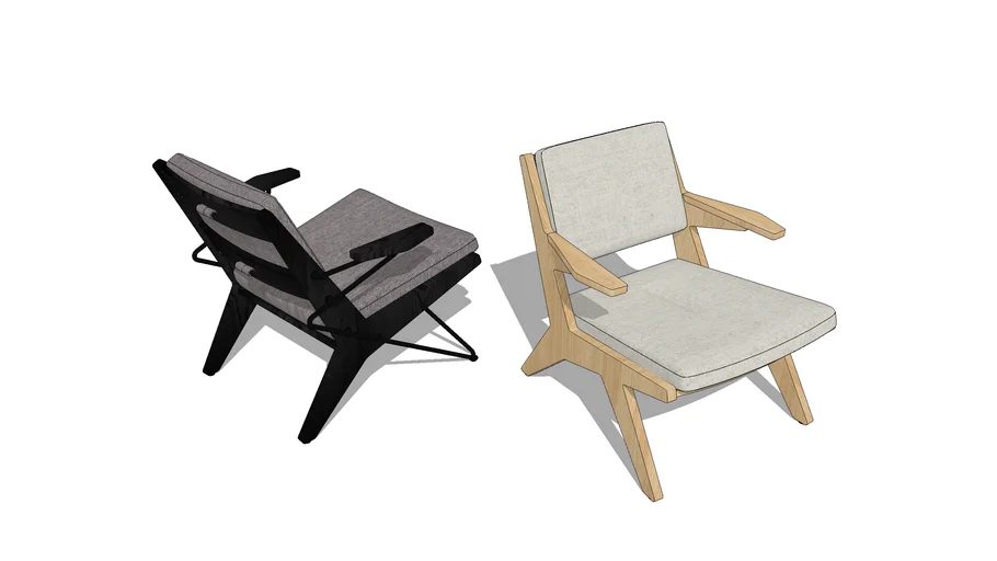 PROSTORIA - Toggle easy chair by Numen / For Use