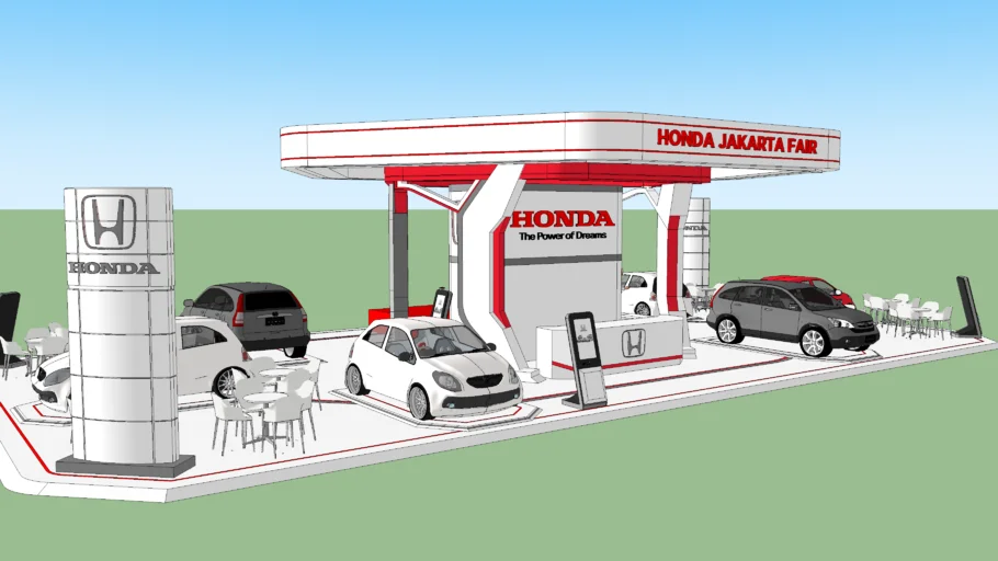 Honda Car Booth