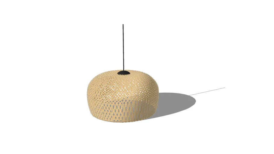 Moza Hanging Lamp Bamboo Natural