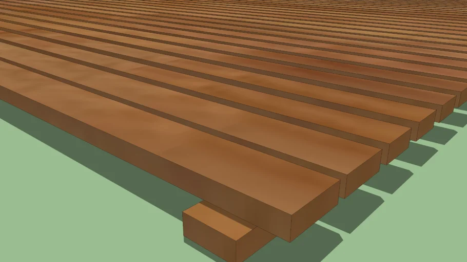 Deck de Madeira para Piscina