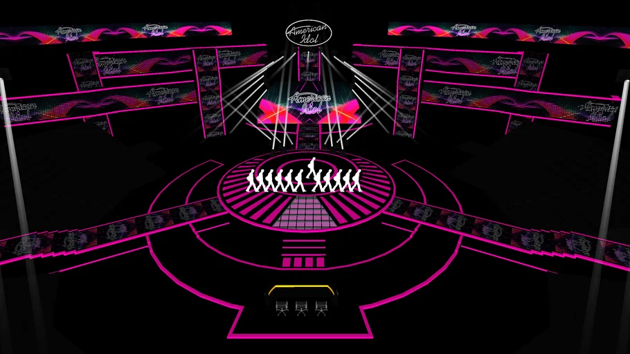 American Idol - Live Show Set