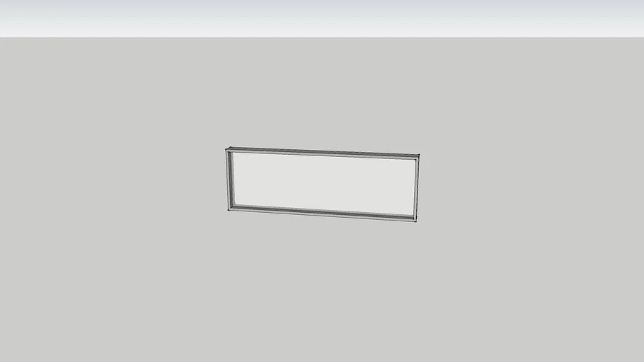 Simple upper window | 3D Warehouse