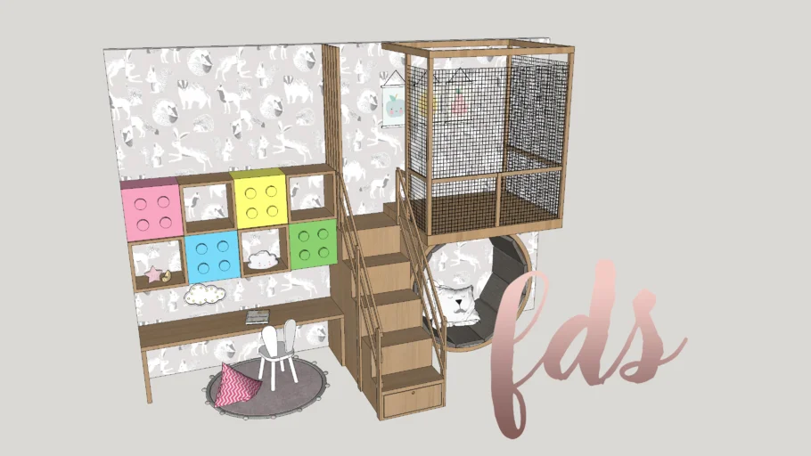 PLAYROOM KIDS #kidsroom #playroom #fun #kids #furniture #interior