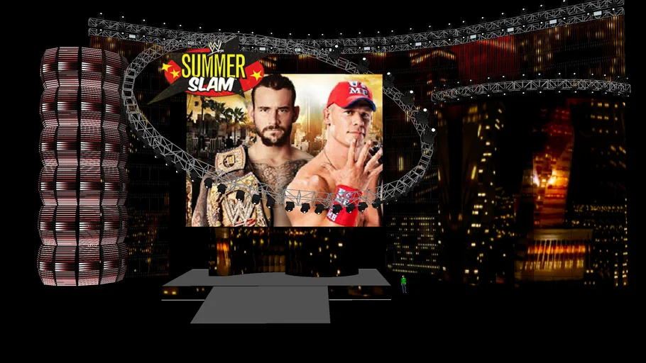 WWE Summerslam 2011 Stage (2)