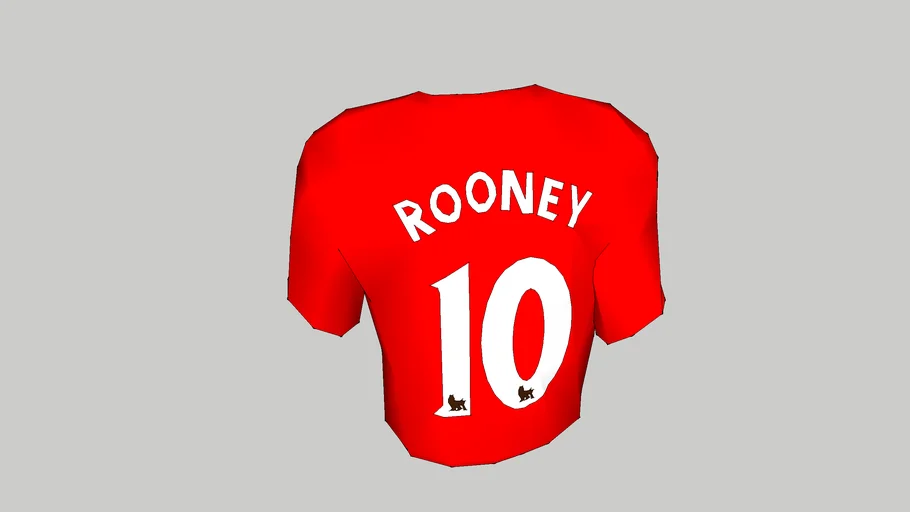 Wayne Rooney Manchester United Home Shirt