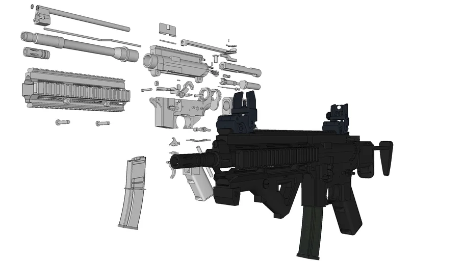 honey badger "peace keeper" based smg