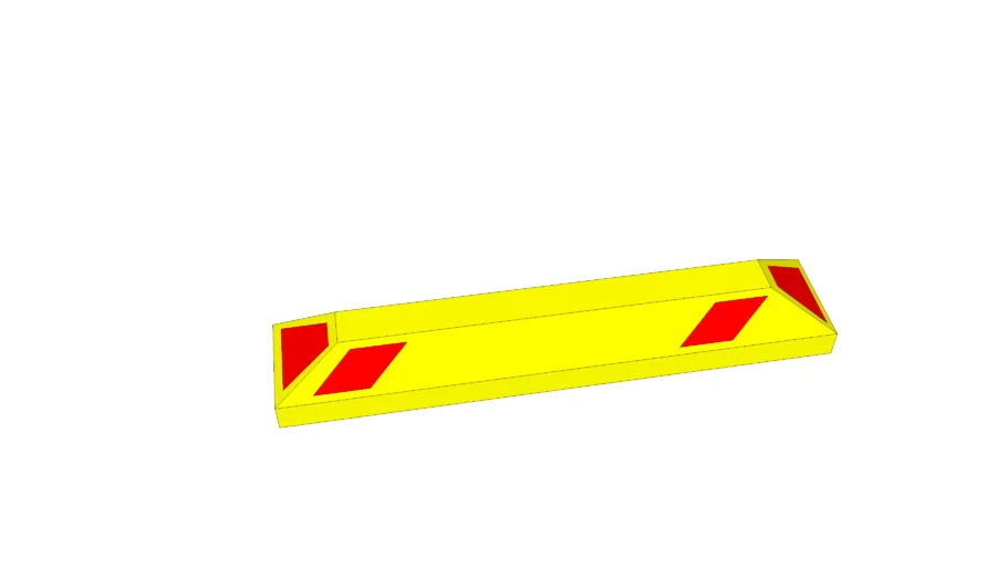 tope delineador de carril