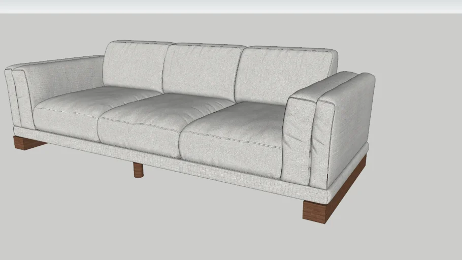 Sonoran Block Leg Sofa