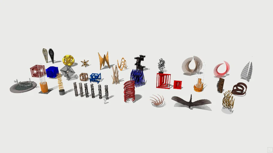 Modern Sculptures  Collection 2