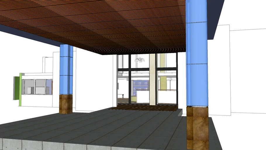 Retirement Home Entrance Lobby