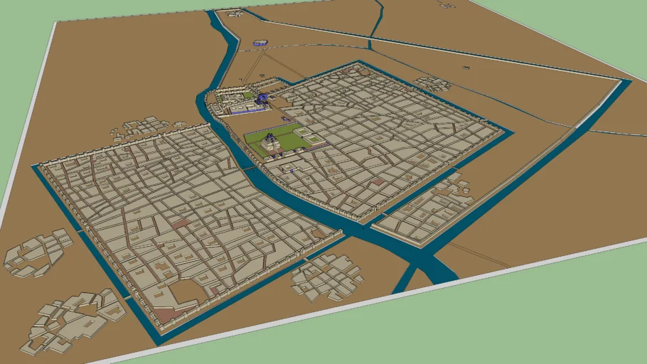 Babylon city - 6th century BC