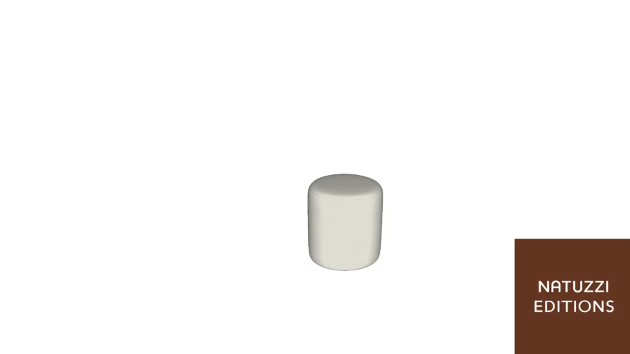 Gaia Puff Cilindrico - Natuzzi Editions