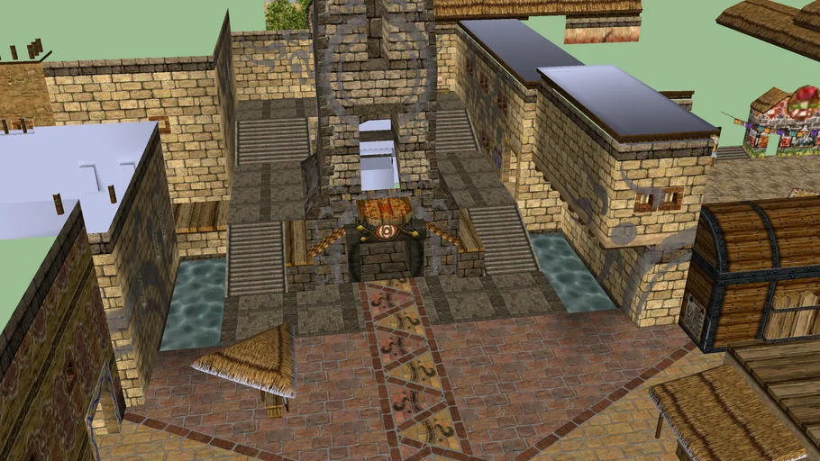 South Clock Town (Majora's Mask 3D)