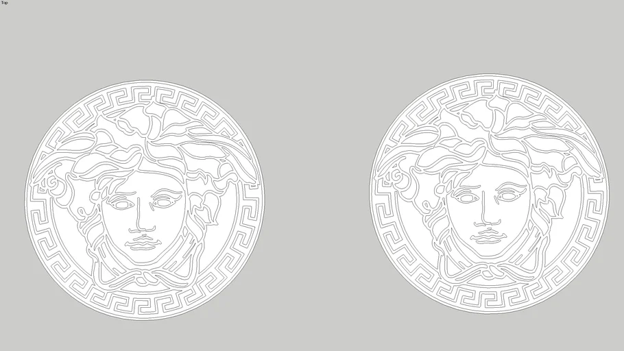 Versace Logo | 3D Warehouse