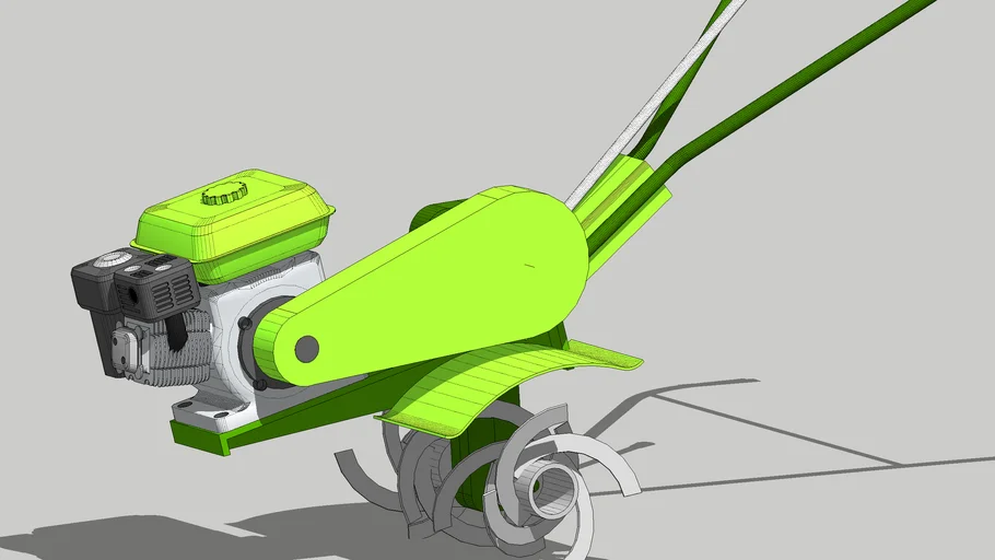 mini/hand cultivator machine