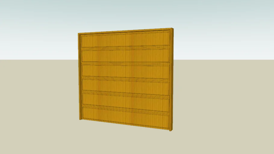 Garage door