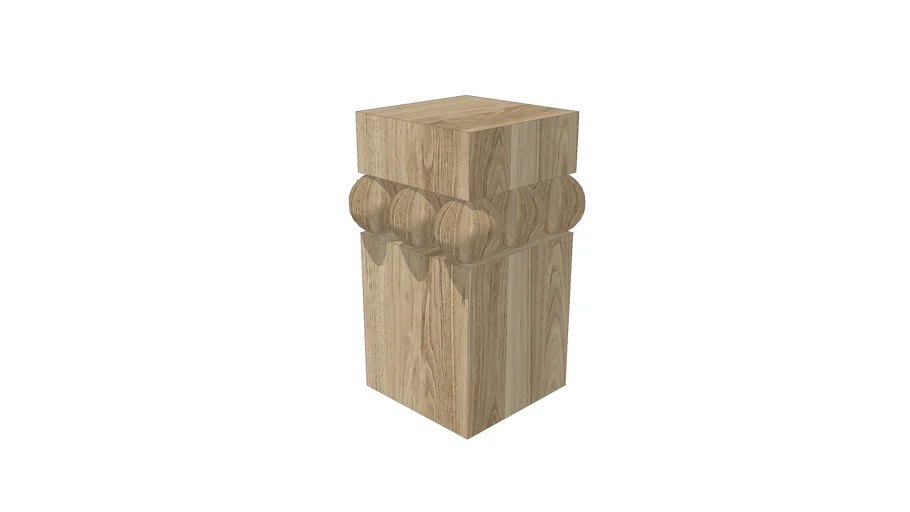Modern Wood Side Table