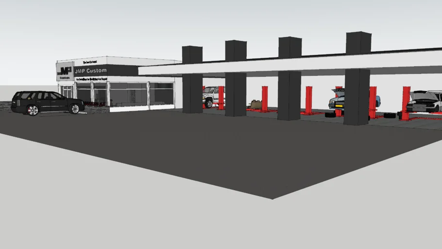 JMP Custom Car Shop(Model #100!!!!)