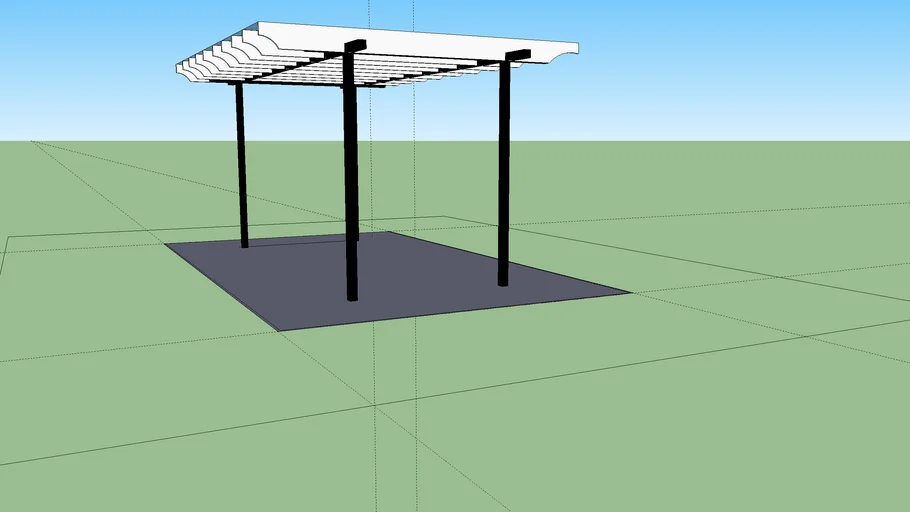 pergola with Climbers