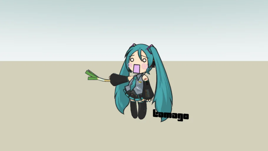 SketchyPhysics "Miku Hachune"