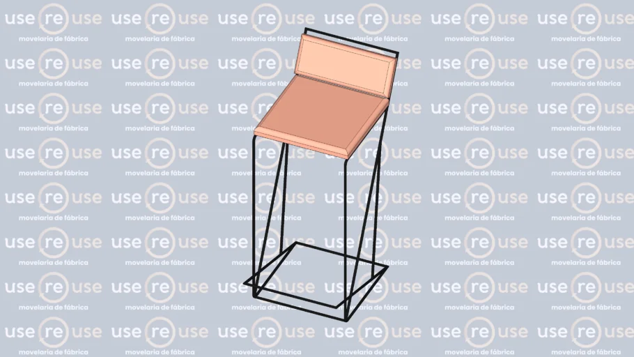 Banqueta Industrial Estofada 4