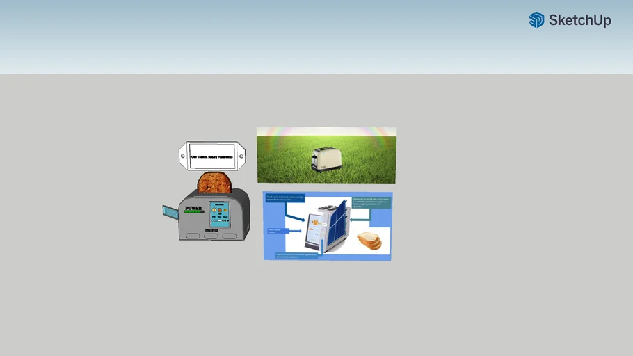 Solar Powered Toaster | 3D Warehouse