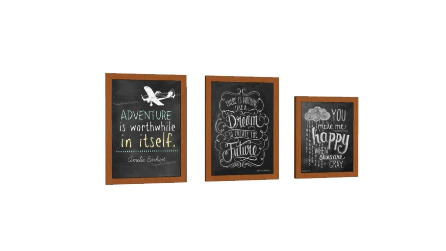 chalkboard restaurant sign by permana