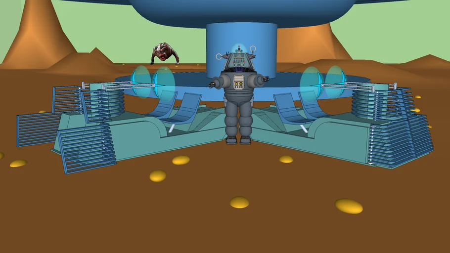 Forbidden Planets Robby the Robot