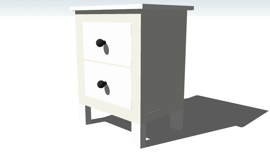 IKEA HEMNES Chest with 2 drawers