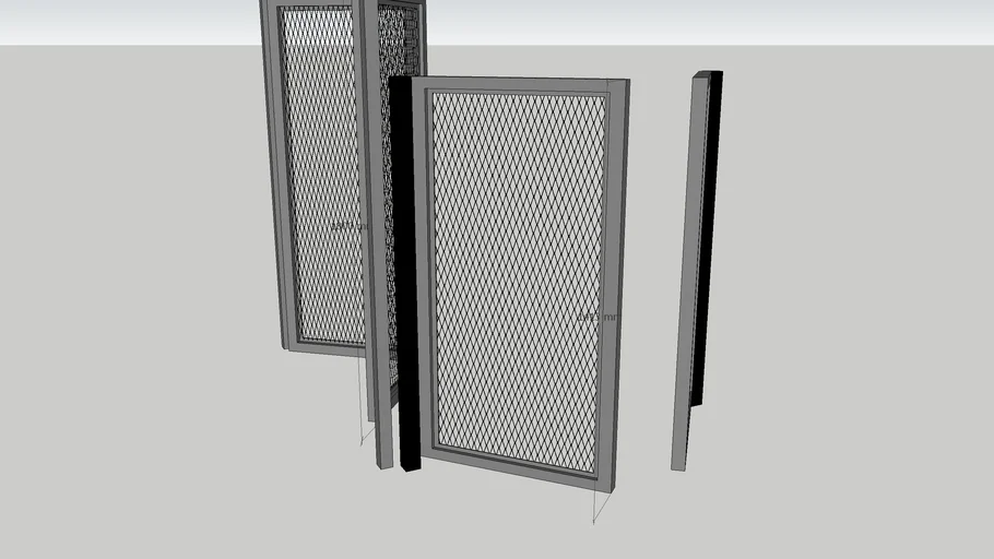 reja metal expandido, metal desplegado
