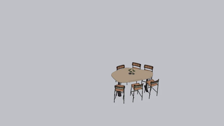 Table Set | 3D Warehouse