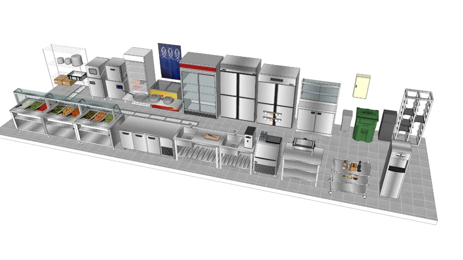 Professional kitchen equipment