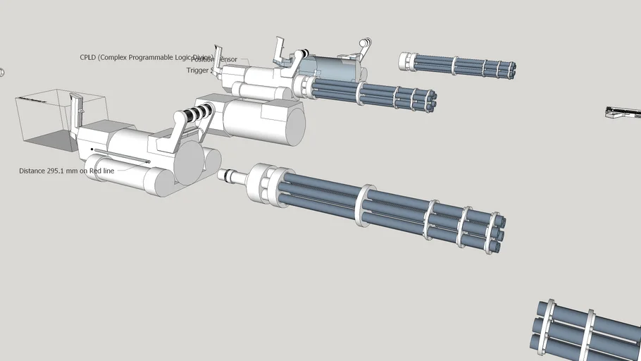 Mini Gun | 3D Warehouse