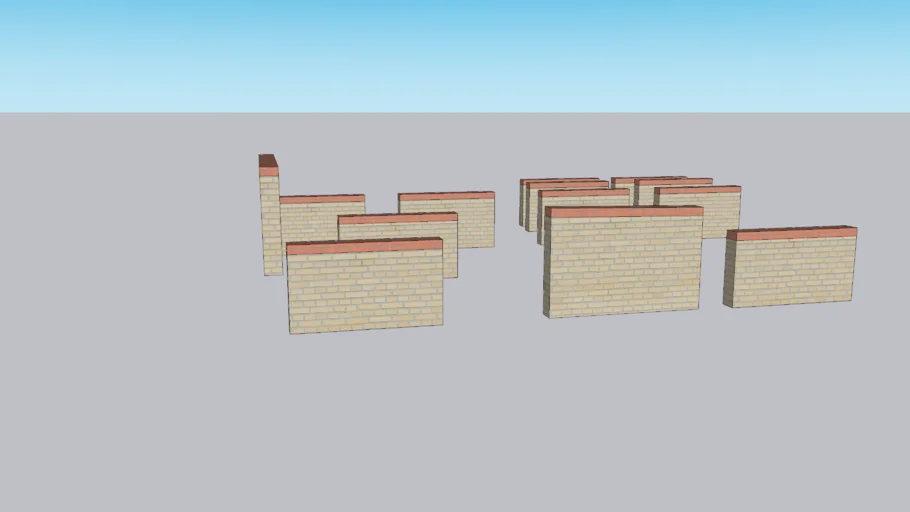 Brick wall capping