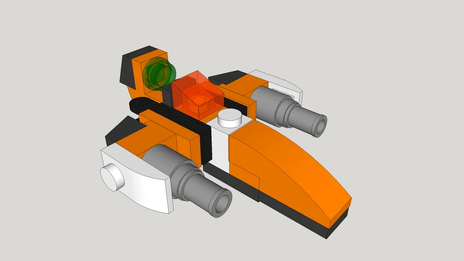 LEGO Spaceship Model