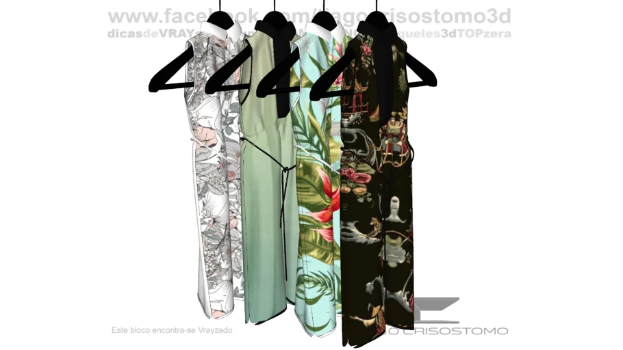 Vestidos Sortidos para seu Roupeiro