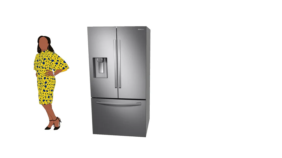 SAMSUNG RF23R6201SR FRENCH DOOR REFRIGERATOR