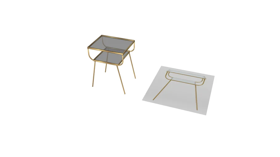 CURVED TERRACE NIGHTSTAND WEST ELM