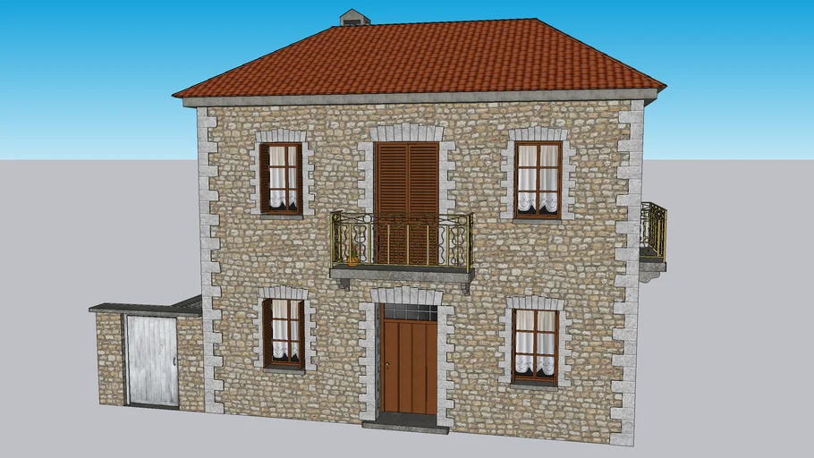 Greek traditional house