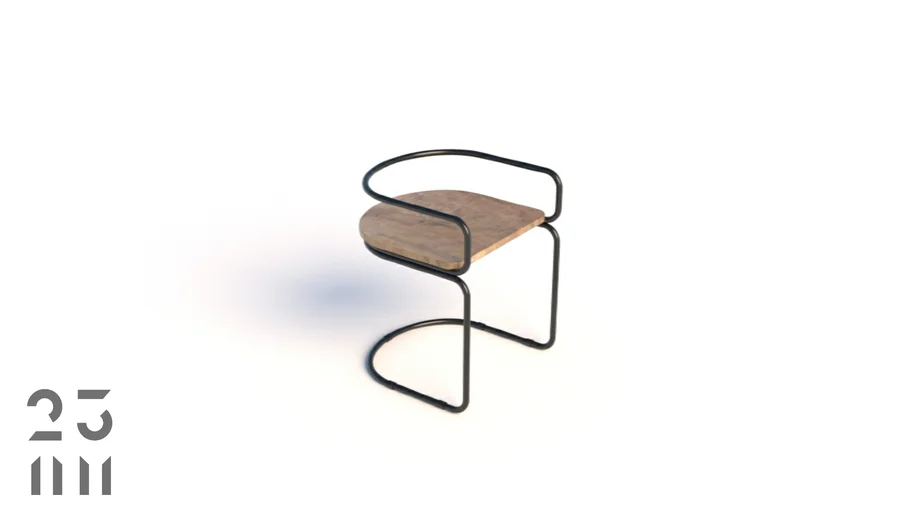 Silla minimalista