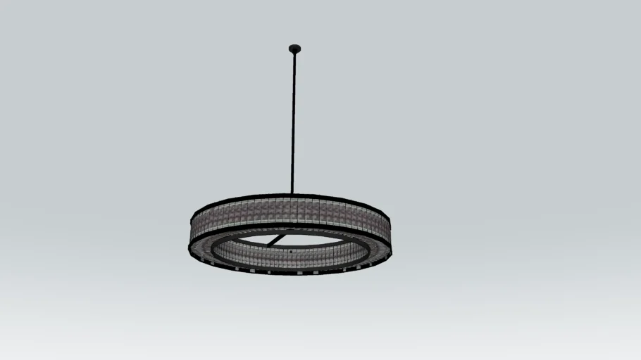 RH Welles Clear Crystal Chandelier