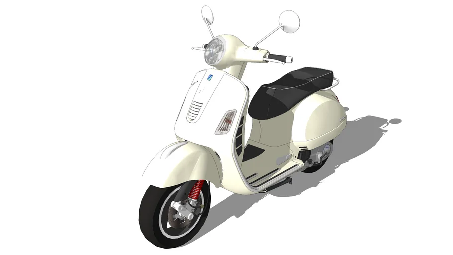 Vespa GTS 300 | 3D Warehouse