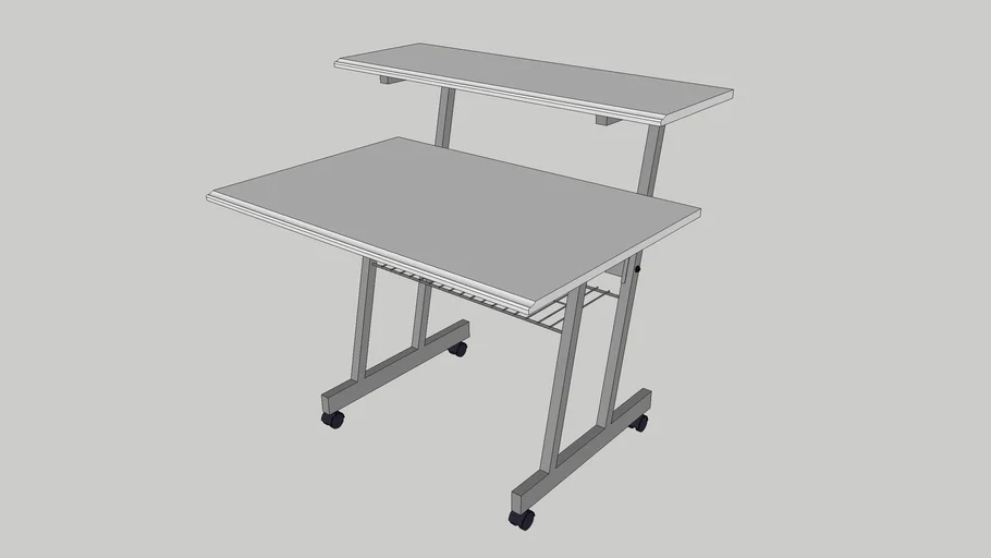 Small computer desk