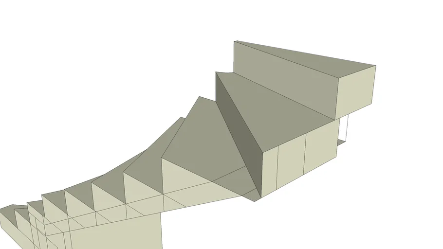 escalera compensada