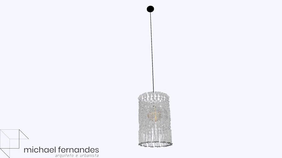 Luminária pendente macramê @arquitetomichael_