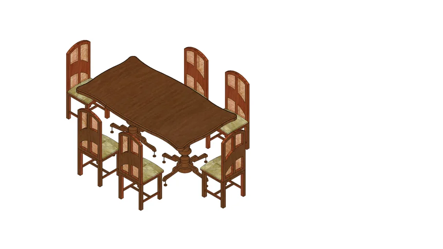 Mesa comedor 6 sillas