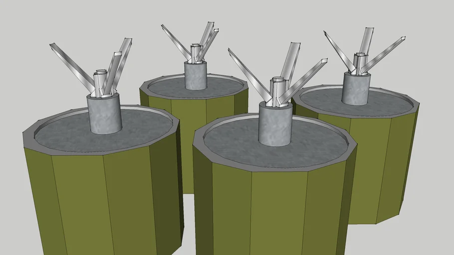 Portable Land Mines (M16A1 AP Mines)