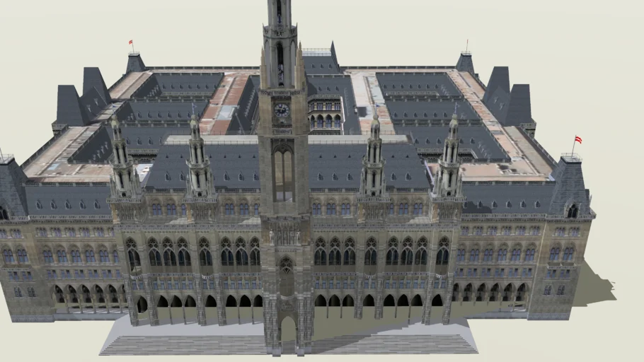 The Vienna City Hall (Rathaus)